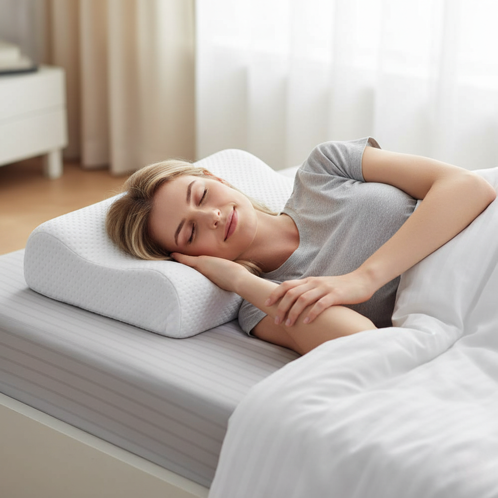 Pure Visco Ortopedik Boyun Destekli Yastık